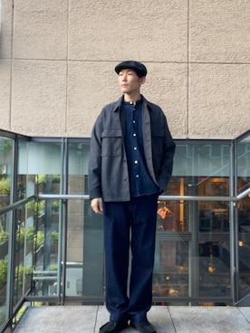 「PENDLETON（ペンドルトン）のアイテム」を使った、ノリさん（メンズ・178cm）の秋コーディネート