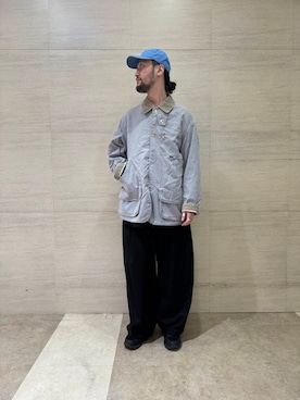 「ルーズフィット」｜オオサコゲンキさん（メンズ・183cm）の冬コーディネート