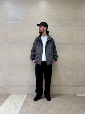 「ルーズフィット」｜オオサコゲンキさん（メンズ・183cm）の冬コーディネート