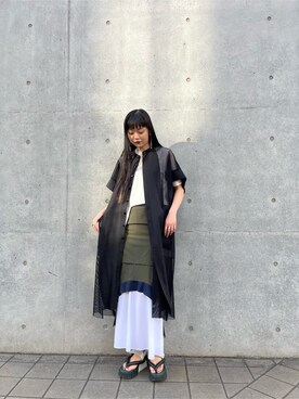 「アイテム（サンダル、その他）」を使った、MAIさん（レディース・165cm）の春コーディネート