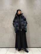UN3D.（アンスリード）の「ワイドフレアオールインワン（つなぎ