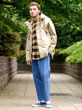 「SILAS（サイラス）のアイテム（ジャケット/アウター）」を使った、SILASさん（メンズ・180cm）の秋コーディネート