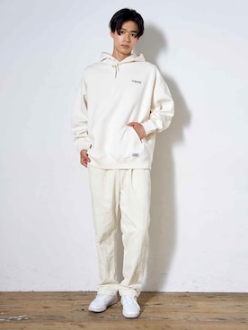 「SILAS（サイラス）のアイテム」を使った、SILASさん（メンズ・180cm）の秋コーディネート