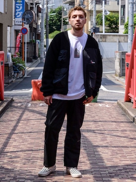 「SILAS（サイラス）のアイテム（ジャケット/アウター）」を使った、SILASさん（メンズ・180cm）の秋コーディネート