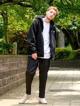 「SILAS（サイラス）のアイテム（ジャケット/アウター）」を使った、SILASさん（メンズ・180cm）の秋コーディネート