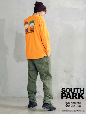 「SILAS（サイラス）のアイテム」を使った、SILASさん（メンズ・180cm）の秋コーディネート