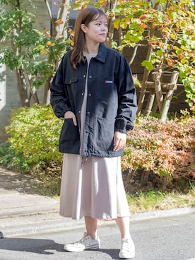 「SILAS（サイラス）のアイテム（ジャケット/アウター）」を使った、SILASさん（メンズ・180cm）の冬コーディネート