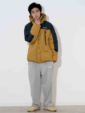 「SILAS（サイラス）のアイテム（ジャケット/アウター）」を使った、SILASさん（メンズ・180cm）の秋コーディネート