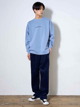 「SILAS（サイラス）のアイテム」を使った、SILASさん（メンズ・180cm）の秋コーディネート