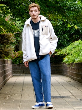 「SILAS（サイラス）のアイテム（ジャケット/アウター）」を使った、SILASさん（メンズ・180cm）の秋コーディネート