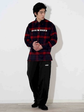 「SILAS（サイラス）のアイテム（ジャケット/アウター）」を使った、SILASさん（メンズ・180cm）の秋コーディネート