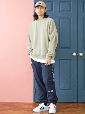 SILASさん（メンズ・180cm）の冬コーディネート