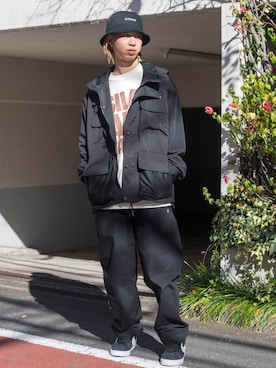 「SILAS（サイラス）のアイテム（ジャケット/アウター）」を使った、SILASさん（メンズ・180cm）の冬コーディネート