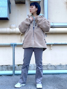 「SILAS（サイラス）のアイテム（ジャケット/アウター）」を使った、SILASさん（レディース・159cm）の冬コーディネート