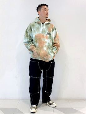 「SILAS（サイラス）のアイテム（トップス）」を使った、SILASさん（メンズ・175cm）の冬コーディネート