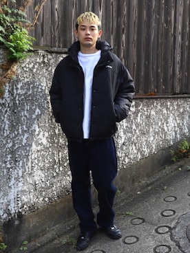 「SILAS（サイラス）のアイテム（ジャケット/アウター）」を使った、SILASさん（メンズ・180cm）の秋コーディネート