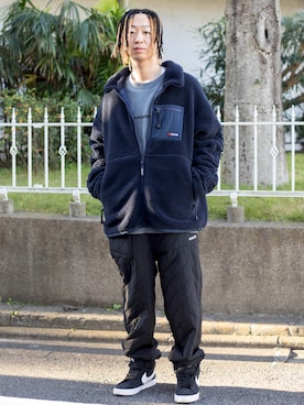 「SILAS（サイラス）のアイテム（ジャケット/アウター）」を使った、SILASさん（メンズ・180cm）の秋コーディネート