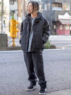 「SILAS（サイラス）のアイテム（ジャケット/アウター）」を使った、SILASさん（メンズ・175cm）の冬コーディネート