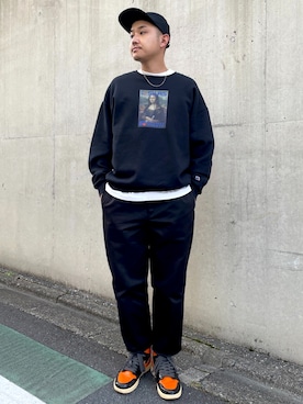 「SILAS(サイラス)のアイテム」を使った、SILASさん(メンズ・175cm)の秋コーディネート