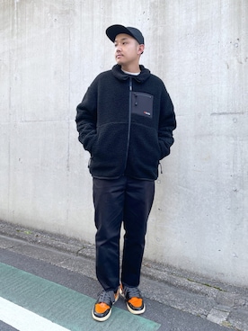 「SILAS（サイラス）のアイテム（ジャケット/アウター）」を使った、SILASさん（メンズ・175cm）の冬コーディネート