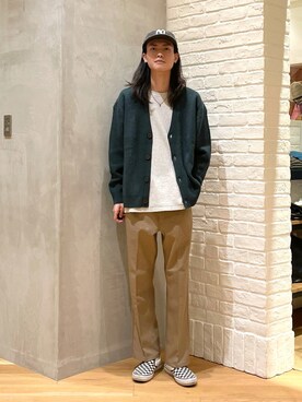 「B:MING by BEAMS（ビーミングバイビームス）のアイテム（ニット/セーター）」を使った、nakajima daisukeさん（メンズ・180cm）の秋コーディネート