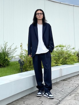 「B:MING by BEAMS（ビーミングバイビームス）のアイテム（その他パンツ）」を使った、nakajima daisukeさん（メンズ・180cm）の秋コーディネート