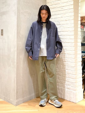「B:MING by BEAMS（ビーミングバイビームス）のアイテム（その他パンツ）」を使った、nakajima daisukeさん（メンズ・180cm）の春コーディネート