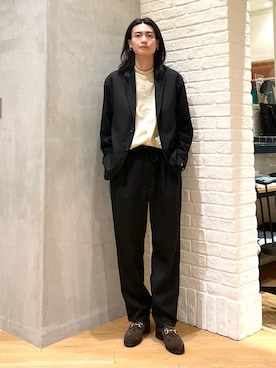 nakajima daisukeさん（メンズ・180cm）の春コーディネート