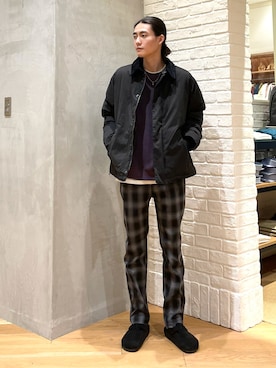「B:MING by BEAMS（ビーミングバイビームス）のアイテム（ブルゾン）」を使った、nakajima daisukeさん（メンズ・180cm）の冬コーディネート