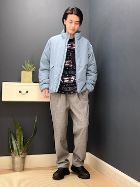 「SHAKA（シャカ）のアイテム」を使った、nakajima daisukeさん（メンズ・180cm）の秋コーディネート