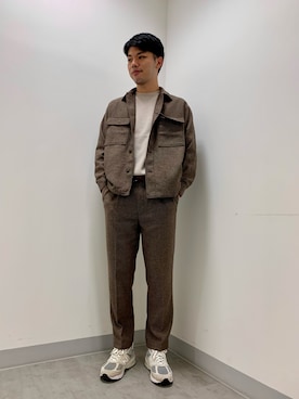 「PENDLETON（ペンドルトン）のアイテム（その他アウター）」を使った、Kakeruさん（メンズ・170cm）の秋コーディネート