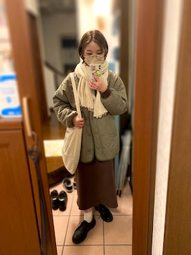 ま き ま きさん（レディース・151cm）の冬コーディネート