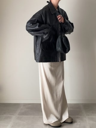 MAISONSPECIAL バッファローレザープライムオーバーシングルライダース MAISON SPECIAL（メゾンスペシャル）の「《UNISEX》Buffalo