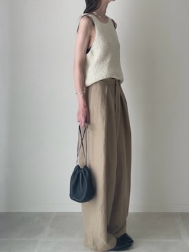 「Lynn.（リン）のアイテム」を使った、B.さん（レディース・167cm）の夏コーディネート
