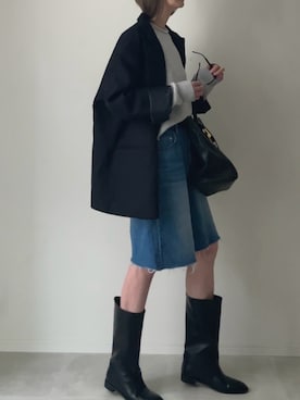 B.さん（骨格ナチュラル・レディース・167cm）の秋コーディネート