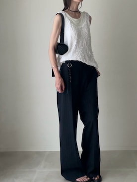 「JIL SANDER（ジルサンダー）のアイテム」を使った、B.さん（レディース・167cm）の夏コーディネート