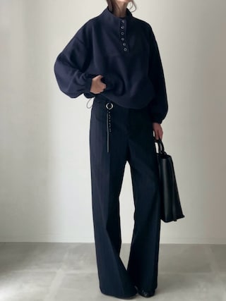 「Maison Margiela（メゾンマルジェラ）のMaison Margiela / メゾン マルジェラ：【レディース】TABI BOOTS -VINTAGE SOFT LEATHER-：S58WU0260-P3753[ANN]（ブーツ）」を使った、B.さん（レディース・167cm）の秋コーディネート