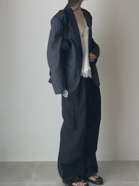 「anuke（アンヌーク）のアイテム」を使った、B.さん（レディース・167cm）の春コーディネート