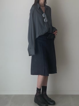 「anuke（アンヌーク）のアイテム」を使った、B.さん（レディース・167cm）の春コーディネート