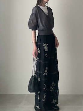 「STYLEMIXER（スタイルミキサー）のアイテム」を使った、B.さん（レディース・167cm）の夏コーディネート