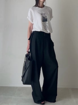「Lynn.（リン）のアイテム」を使った、B.さん（レディース・167cm）の夏コーディネート