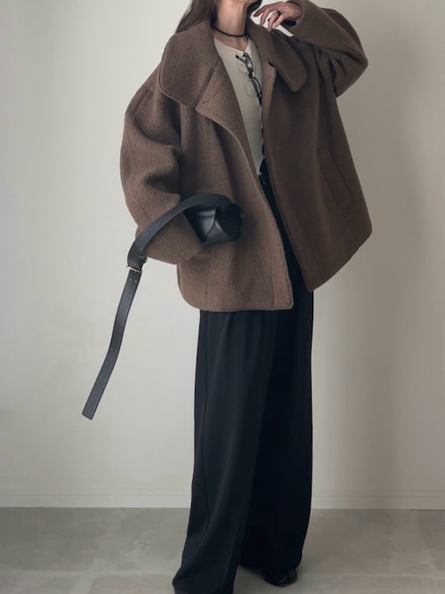 Standcollar Boucle Jacket（その他アウター）｜TODAYFUL（トゥデイ