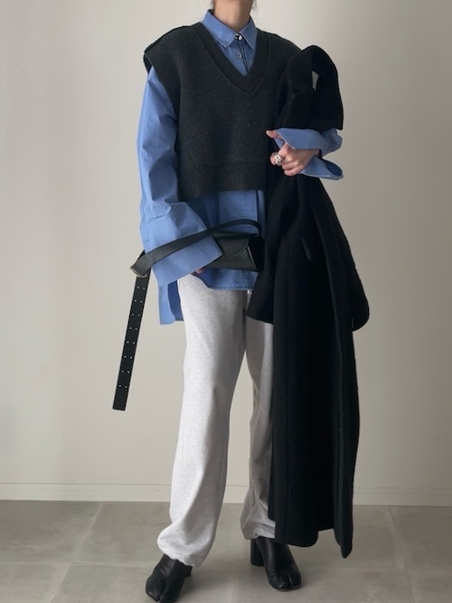 セール】Vneck Lock Knitvest（ベスト）｜anuke（アンヌーク）の
