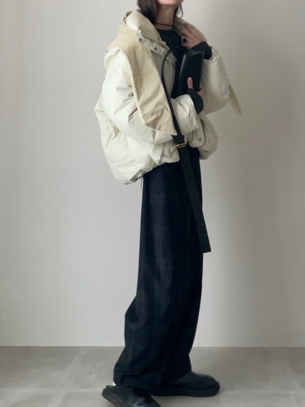 6（ロク）の「＜6(ROKU)＞チェック カーブ パンツ（スラックス）」 - WEAR