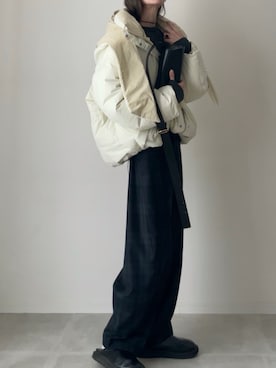 B.さん（レディース・167cm）の冬コーディネート