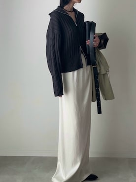 B.さん（レディース・167cm）の冬コーディネート