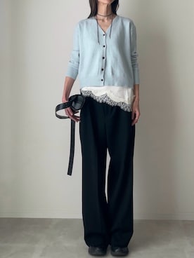 B.さん（レディース・167cm）の冬コーディネート