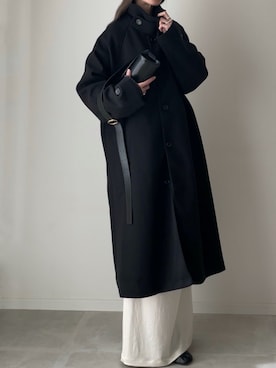 「アイテム（リング）」を使った、B.さん（レディース・167cm）の冬コーディネート