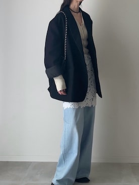 「stan（スタン）のアイテム（アクセサリー）」を使った、B.さん（レディース・167cm）の春コーディネート