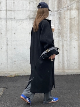 「CLANE（クラネ）のアイテム（その他アウター）」を使った、B.さん（レディース・167cm）の冬コーディネート